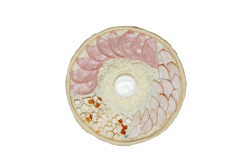 Ветчина с копченым сыром